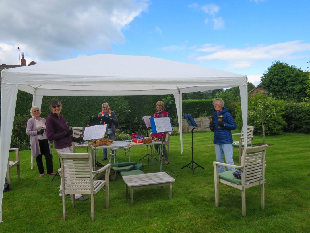 12 Bells Blowing in the Wind Alton Handbell Ringers